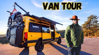 Ultimate SUPER Luxury Van Build [upl. by Janith]