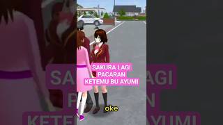 Sakura ketemu Bu Ayumi shorts sakuraschoolsimulator games [upl. by Budd]