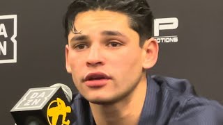 Ryan Garcia FIRST WORDS after DROPPING amp BEATING Devin Haney quotWHOS THE CRAZY ONE NOWquot [upl. by Schulze336]