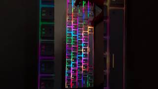 Portronics Hydra 10  RGB test all modes  rgbkeyboard mechanicalkeyboard portronics shorts [upl. by Meeki990]