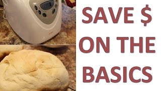 SAVE MONEY WITH A BREADMAKER  Bread machine review [upl. by Dash]