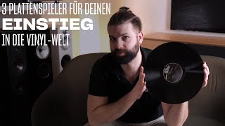 3 Plattenspieler für Deinen Einstieg in die VinylWelt [upl. by Nosna495]