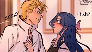 The First Night After The Kiss  Miraculous Ladybug Comic Dub [upl. by Eileek]