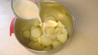 🥔Como hacer Puré de Papa Riquísimo Receta Fácil Rápida y Económica How to make Mash Potatoes [upl. by Rfinnej]