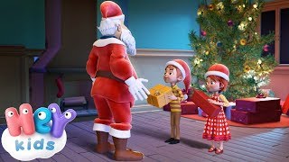 Père Noël chanson 🎅 Chants de Noël pour les maternelles  HeyKids [upl. by Penman67]