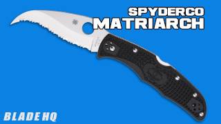 Spyderco Matriarch 2 Review [upl. by Kanal]