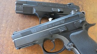 CZ 75D PCR and CZ 75 P01 Comparison [upl. by Ecnatsnok]