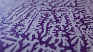 Dendritic Painting  A really simple way to make amazing patterns [upl. by Collier569]