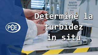 Determine la turbidez in situ El medidor de turbidez portátil de PCEInstruments [upl. by Barron]