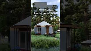 Expand Horizons Enhance Experiences  Luxurious Yurts By The Out Factory glamping luxurytents [upl. by Nelia70]