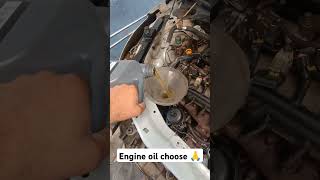 Engine oil 5w30 ya 15w40 engineoil automobile petrol diesel car shortsvideo shorts short [upl. by Hauhsoj]