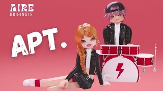 RENÉE amp CANDY  APT MV  KUV ROBLOX KPOP [upl. by Tilford]