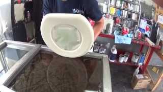 Hydro Dipping a Toilet Seat [upl. by Drummond]