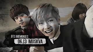 BTS MEMORIES 2014 ENG SUB BTS in RUSSIA SELF CAM [upl. by Monetta]