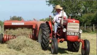 Hay time with Allis Chalmers [upl. by Yllek]