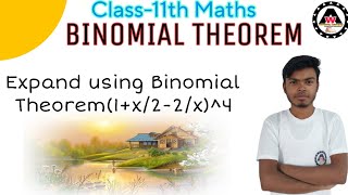 Expand using Binomial Theorem 1x22x4  Worldeez Academy [upl. by Forkey911]