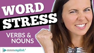 Word Stress in English  How to Pronounce ✅ [upl. by Tnilk612]