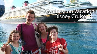 Gymnast on Vacation  Disney Cruise  Whitney Bjerken [upl. by Fraser61]