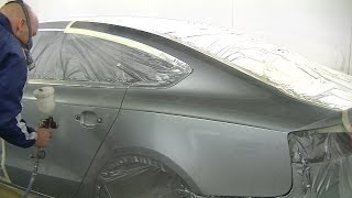 How to Paint a Car quotMetallic Audi A5quot [upl. by Karmen]