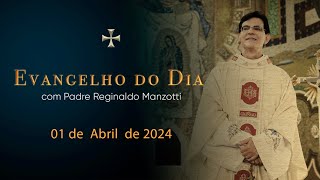 EVANGELHO DO DIA  01042024  Mt 28815  PadreManzottiOficial [upl. by Beera472]