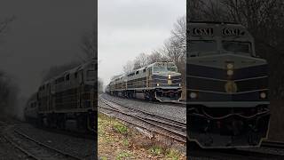 CSXT P001 At Piscataway NJ [upl. by Barbur]