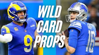 Best RAMS vs LIONS NFL Player Props for Super Wild Card Weekend  NFL Prop Bets Today [upl. by Irehs]