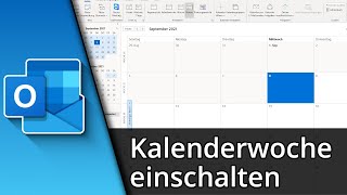 Outlook Kalenderwoche anzeigen  Outlook Kalenderwochen ✅ Tutorial [upl. by Adnilrem]