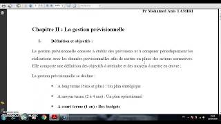 Capsule 1  La Gestion Prévisionnelle  Définition et Objectifs [upl. by Bealle290]