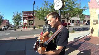 quotTake It Easyquot  The Eagles LIVE from a corner in Winslow Arizona [upl. by Ojoj]