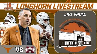 Longhorn Livestream  From the CoOp  Texas vs Mississippi State  Arch Manning  Recruiting  SEC [upl. by Nabetse776]