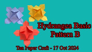 Tutorial ke 31  Tessellation Flower Basic Hydrangea pattern B [upl. by Barclay]