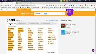 Tutorial How to use thesauruscom [upl. by Aerb]
