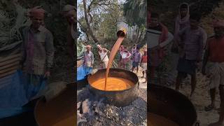 ⚡⚡ Natural Jaggery MakingProcess⚡⚡ shorts telugufoodie esangathulu streetfood foodie omelette [upl. by Eboh978]