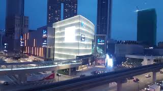 Lalaport Mall Bukit Bintang at Dusk Kuala Lumpur Malaysia [upl. by Alvinia]