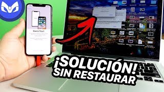 iPhone X DAÑADO  SOLUCION SIN RESTAURAR [upl. by Llien385]