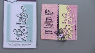 Paper Cuts Collection Edger Cutting Dies  Paper Wishes Weekly Webisodes [upl. by Kenimod]