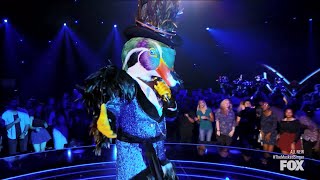 The Masked Singer 6  Mallard sings Flo Ridas My House [upl. by Fleisig]