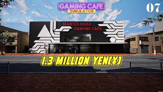 I SPENT ¥13 MILLION YEN IN MY GAMING CAFE  GAMING CAFE SIMULATOR  07 [upl. by Mariam986]