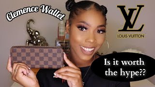 LOUIS VUITTON CLEMENCE WALLET UNBOXING  HONEST REVIEW  PROS  CONS [upl. by Ecam926]