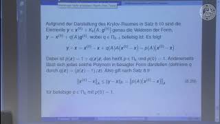 Einführung in die Numerische Mathematik  Vorlesung 16  20121205 [upl. by Seth]