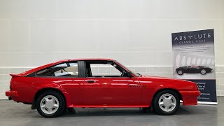 Absolute Classic Cars 1986 Opel Manta GTE  Beautiful classic in Carmine Red the best colour SOLD [upl. by Ellennad]