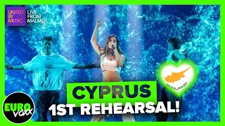 🇨🇾 CYPRUS EUROVISION 2024  1ST REHEARSAL REACTION  SILIA KAPSIS  LIAR [upl. by Maura]