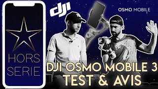 DJI Osmo Mobile 3 TEST amp AVIS  HORSSÉRIE [upl. by Lezirg]