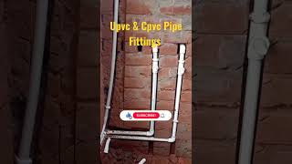 CPVC amp UPVC Pipes Fittings  plumbing jfelectricandplumbing shortvideo [upl. by Brigitte]