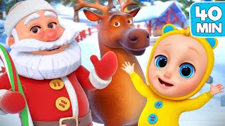 Jingle Bells  S5EP97  Learning Fun Megamix  LooLoo Kids Songs for Kids [upl. by Jana]