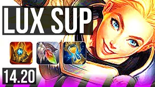 LUX amp Caitlyn vs NAMI amp Sivir SUP  EUW Diamond  1420 [upl. by Catriona130]