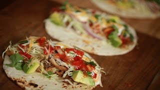 Chicken Tacos Recipe [upl. by Oicapot]