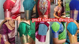 new👆latest fancy puff sleeves designpuff sleev जो देखते ही पसंद आ जाये trending viralvideo [upl. by Mobley]