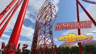 Adversary  NoLimits 2 Pro  Launched Scenic Gerstlauer Infinity 2 Coaster [upl. by Aicenet]