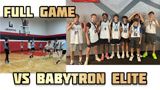 FULL CHAMPIONSHIP GAME against Babytron Elite August 3rd [upl. by Eihtak]